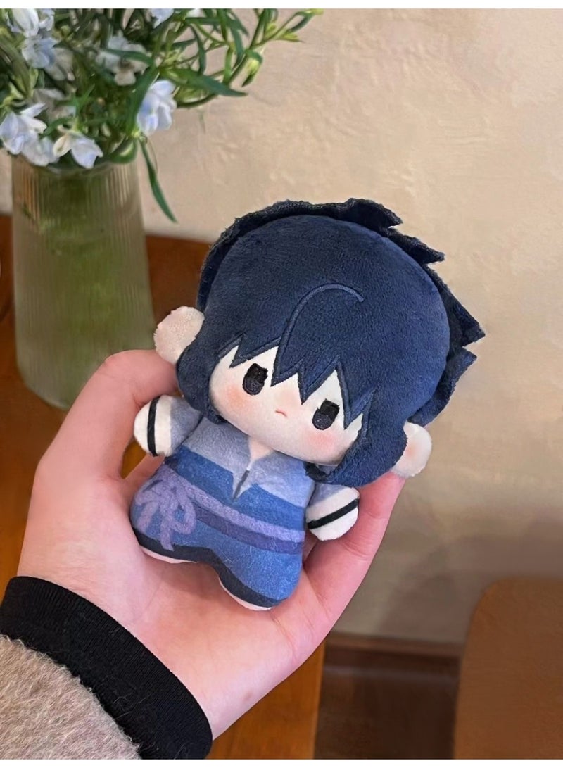 Naruto Doujin peripheral Naruto Sasuke 10cm cotton Doll Pendant is the best gift for family and friends - Image 1